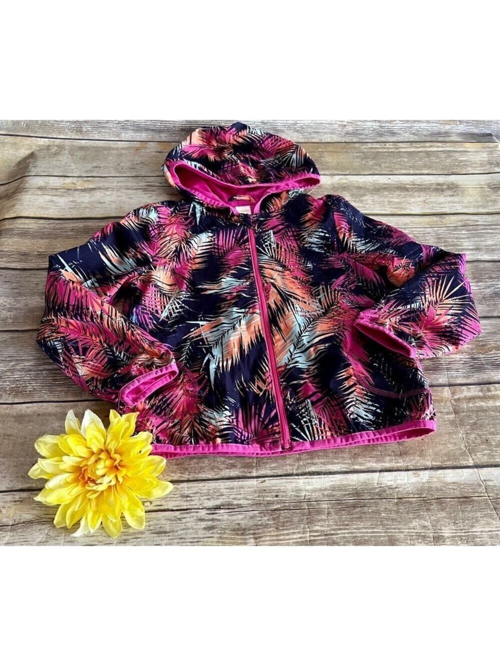 GYMBOREE TROPICAL PRINT JACKET